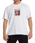 The Billabong Mens Dawg T-Shirt in White