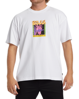 The Billabong Mens Dawg T-Shirt in White