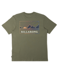 The Billabong Mens Range T-Shirt in Fern