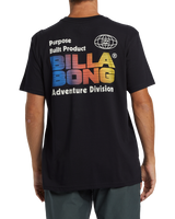 The Billabong Mens Global T-Shirt in Black