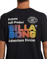 The Billabong Mens Global T-Shirt in Black