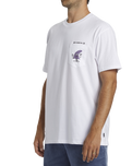 The Billabong Mens Funghi Pocket T-Shirt in White