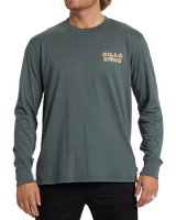 The Billabong Mens Relax Long Sleeve T-Shirt in Slate Green