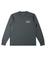 The Billabong Mens Relax Long Sleeve T-Shirt in Slate Green