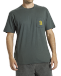 The Billabong Mens Tropicales T-Shirt in Slate Green