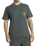 The Billabong Mens Tropicales T-Shirt in Slate Green