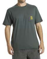 The Billabong Mens Tropicales T-Shirt in Slate Green