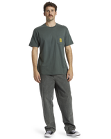 The Billabong Mens Tropicales T-Shirt in Slate Green