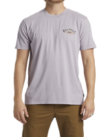 The Billabong Mens Arch Wave T-Shirt in Purple Ash