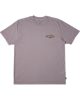 The Billabong Mens Arch Wave T-Shirt in Purple Ash