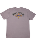 The Billabong Mens Arch Wave T-Shirt in Purple Ash