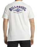 The Billabong Mens Adventure Division Arch T-Shirt in Off White