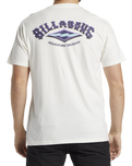 The Billabong Mens Adventure Division Arch T-Shirt in Off White