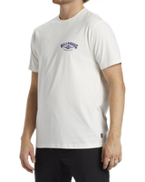 The Billabong Mens Adventure Division Arch T-Shirt in Off White