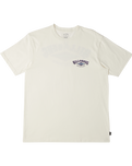 The Billabong Mens Adventure Division Arch T-Shirt in Off White