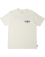 The Billabong Mens Adventure Division Arch T-Shirt in Off White