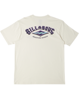 The Billabong Mens Adventure Division Arch T-Shirt in Off White