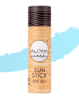 The Aloha Care Aloha Sun Stick SPF 50+ in Blue