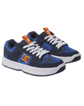 The DC Shoes Boys Boys Lynx Zero Shoes in Shady Blue & Orange