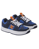 The DC Shoes Boys Boys Lynx Zero Shoes in Shady Blue & Orange