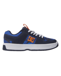 The DC Shoes Boys Boys Lynx Zero Shoes in Shady Blue & Orange