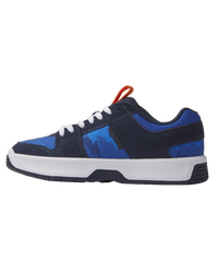 The DC Shoes Boys Boys Lynx Zero Shoes in Shady Blue & Orange