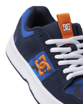 The DC Shoes Boys Boys Lynx Zero Shoes in Shady Blue & Orange