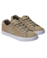 The DC Shoes Womens Chelsea Shoes in Espresso & Taupe