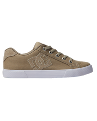 The DC Shoes Womens Chelsea Shoes in Espresso & Taupe