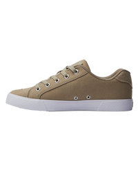 The DC Shoes Womens Chelsea Shoes in Espresso & Taupe