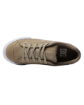 The DC Shoes Womens Chelsea Shoes in Espresso & Taupe