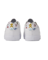 The DC Shoes Womens Chelsea Plus Shoes in White, Multi & Armor