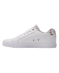 The DC Shoes Womens Chelsea Plus Shoes in White, Multi & Armor