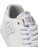 The DC Shoes Womens Chelsea Plus Shoes in White, Multi & Armor