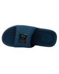 The DC Shoes Mens Bolsa Sliders in Dark Teal