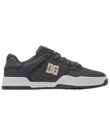 The DC Shoes Mens Central Shoes in Grey & White