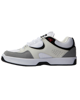 The DC Shoes Mens Kalynx Zero Shoes in Grey, Black & White