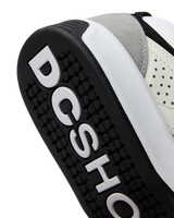 The DC Shoes Mens Kalynx Zero Shoes in Grey, Black & White