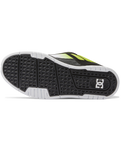 The DC Shoes Mens Stag Shoes in Black, Green & White