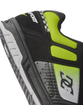 The DC Shoes Mens Stag Shoes in Black, Green & White