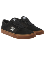 The DC Shoes Mens Teknic Shoes in Black & Gum