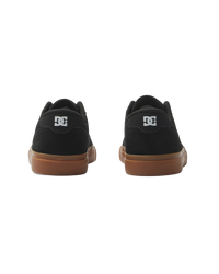 The DC Shoes Mens Teknic Shoes in Black & Gum