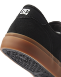 The DC Shoes Mens Teknic Shoes in Black & Gum