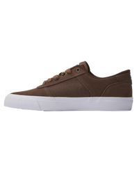 The DC Shoes Mens Teknic Shoes in Chocolate Brown