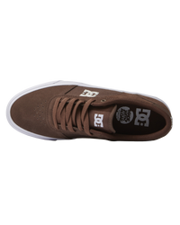 The DC Shoes Mens Teknic Shoes in Chocolate Brown