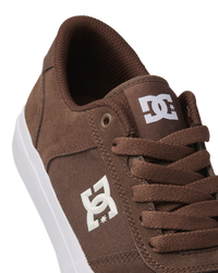 The DC Shoes Mens Teknic Shoes in Chocolate Brown