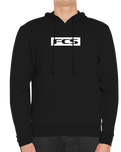 The FCS Mens Essentials Fleece Hoodie in Black