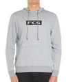 The FCS Mens Essentials Fleece Hoodie in Heather Grey