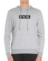 The FCS Mens Essentials Fleece Hoodie in Heather Grey