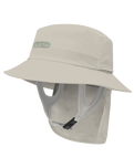 The FCS Mens Essential Surf Bucket Hat in Warm Grey